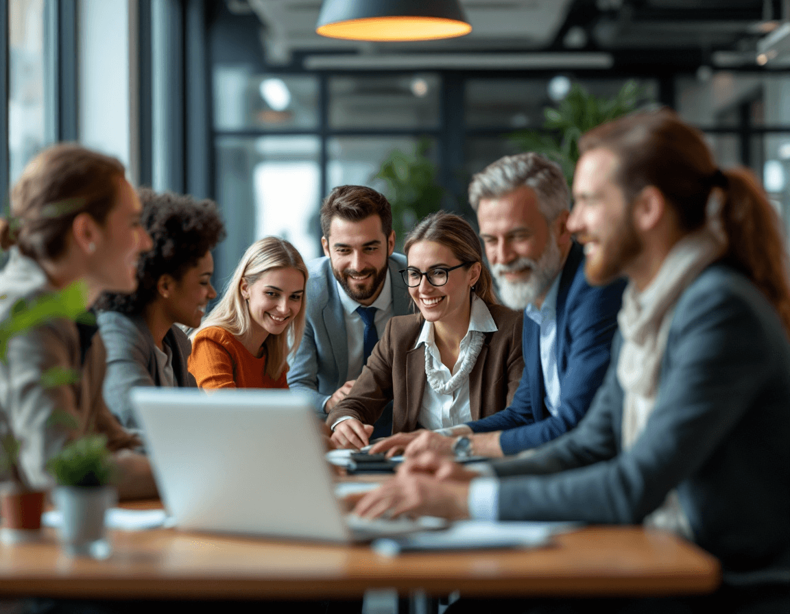 MetricsRaise Team in a modern office